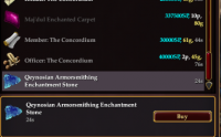 Qeynosian Armorsmithing Enchantment