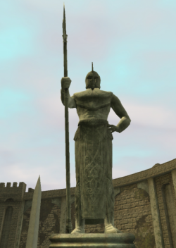 Courtyard Statue in a Tier 3 Qeynos Hall